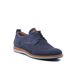 Suede Men's Casual Shoes Blue